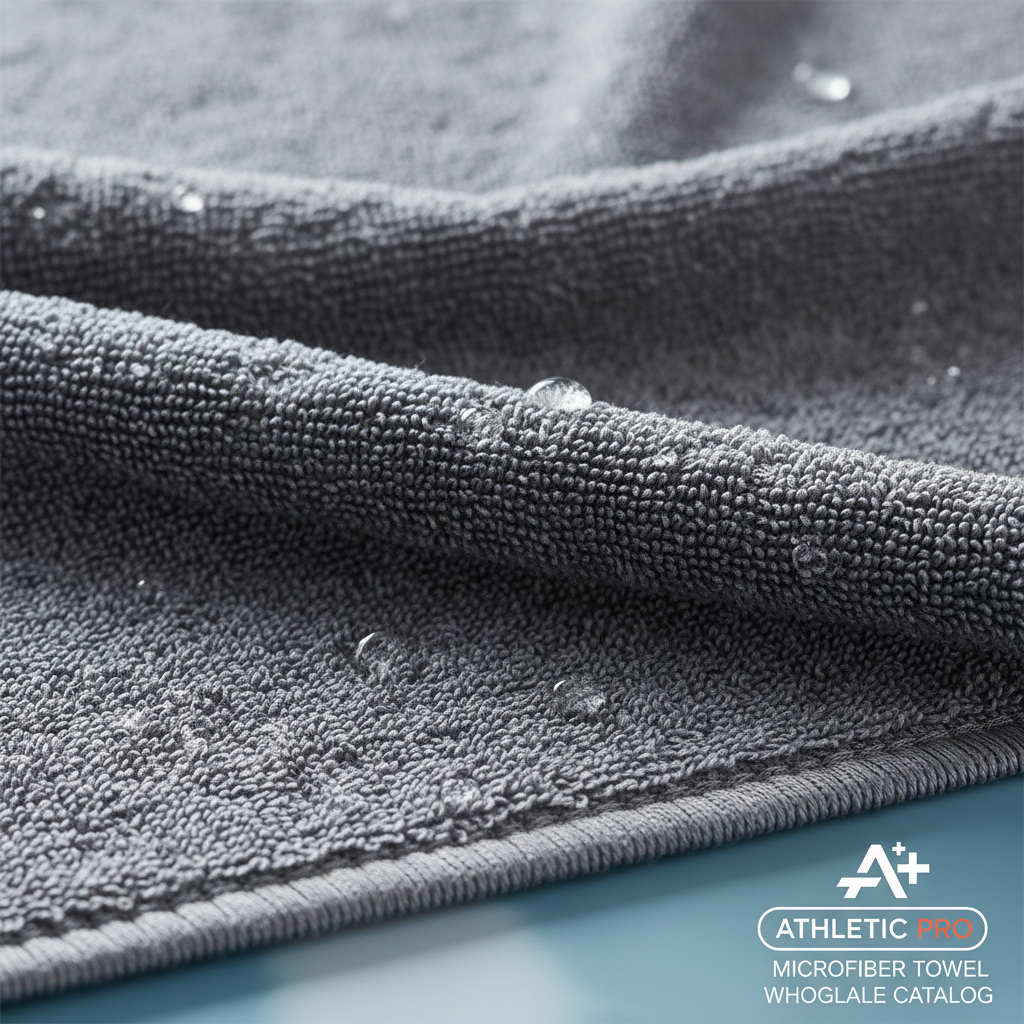 Mikrofiber Spor Havlusu Kumaş Detayı