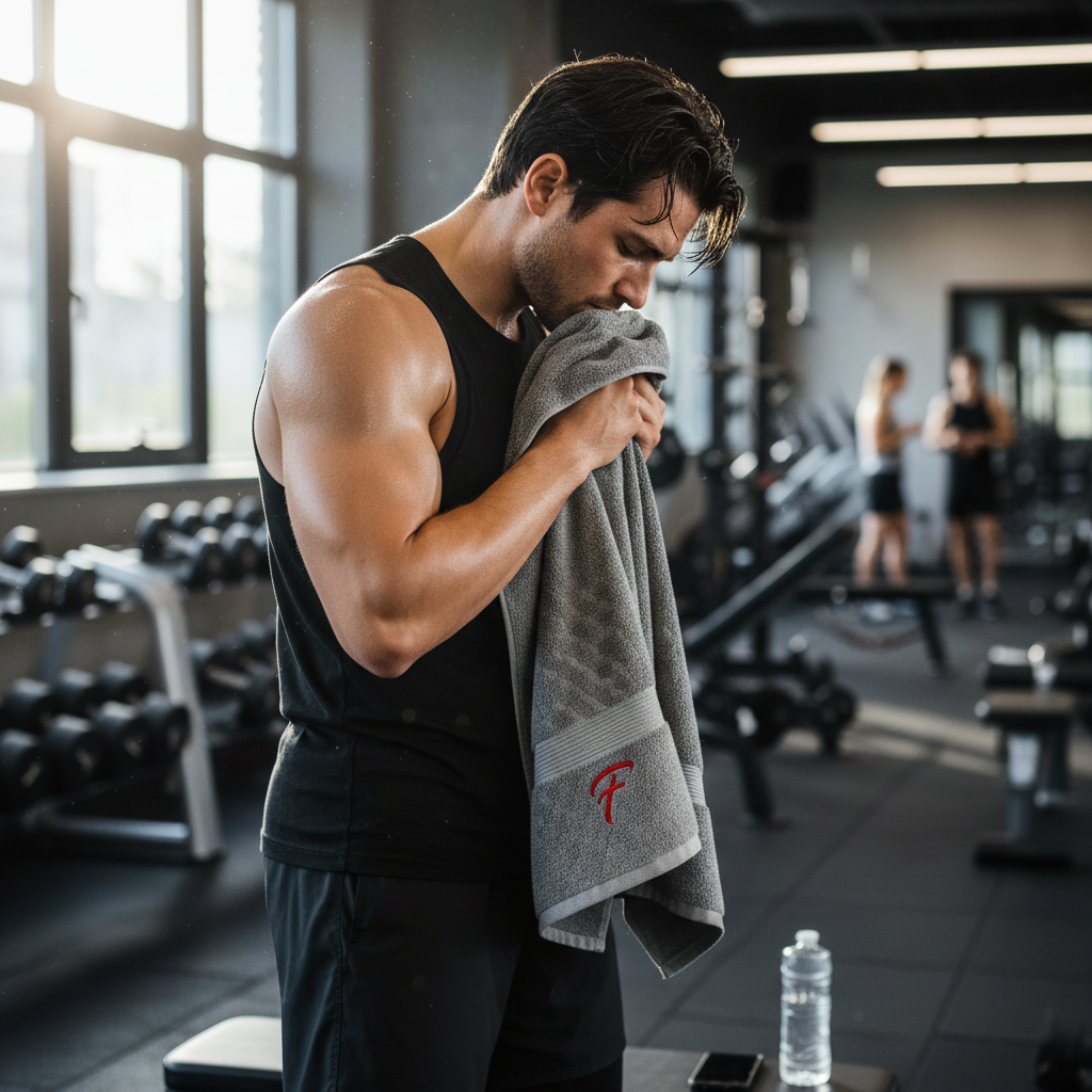 Spor Salonunda Havlu Kullanımı